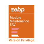 EBP Module Maintenance/SAV pour Bâtiment PRO Local - Abonnement annuel Privilège